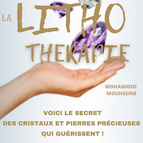 La Lithothérapie – couverture du livre audio de Mohammed Mouhssine