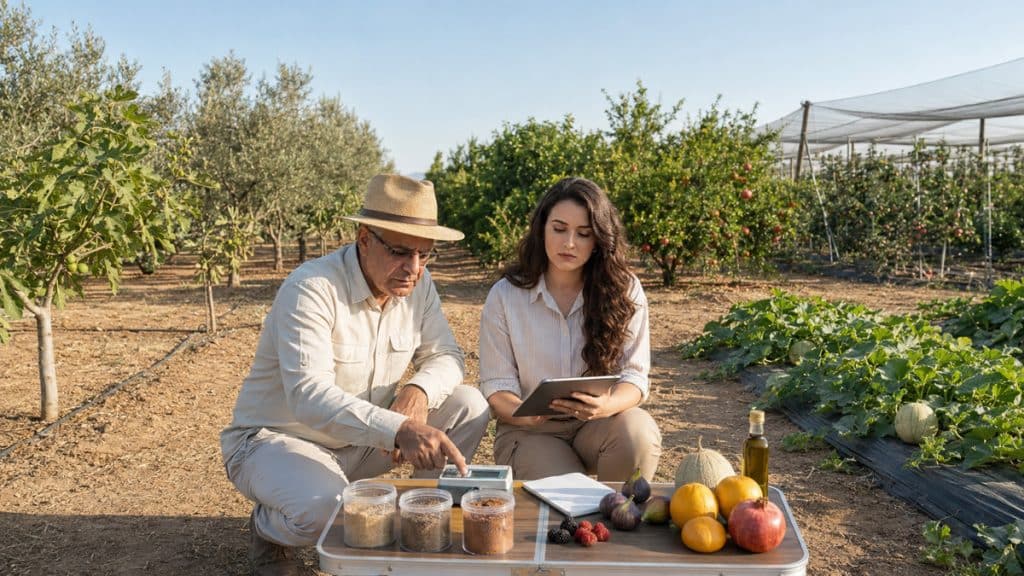 Cultures fruitières comparées selon le climat, le sol, l’eau et les conditions de production